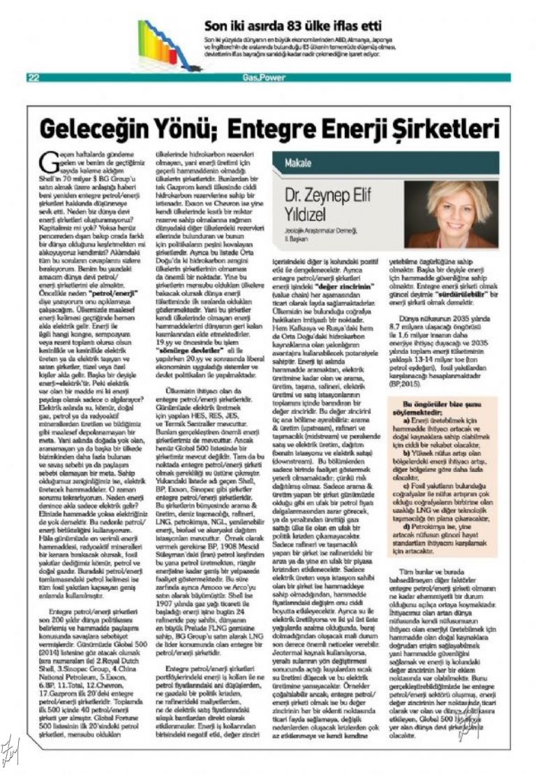 Entegre enerji şirketleri