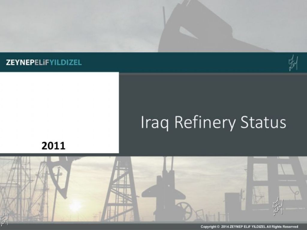 Iraq Refinery Status